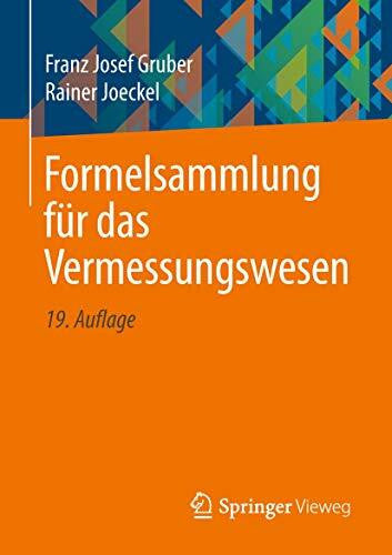 Joeckel, Rainer Formelsammlung für das Vermessungswesen