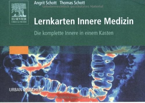 Schott, Angit Lernkarten Innere Medizin: Die komplette Innere in einem Kasten