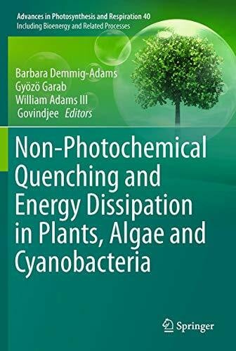 Adams III, William Non-Photochemical Quenching and Energy Dissipation in Plants, Algae and Cyanobacteria (Advances in Photosynthesis and Respiration, 40, Band 40)