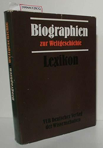 Heinz Tillmann (Leiter des Herausgeberko Biographien zur Weltgeschichte. Lexikon