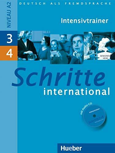 Niebisch, Daniela Schritte international 3+4: Deutsch als Fremdsprache / Intensivtrainer mit Audio-CD zu Band 3 und 4