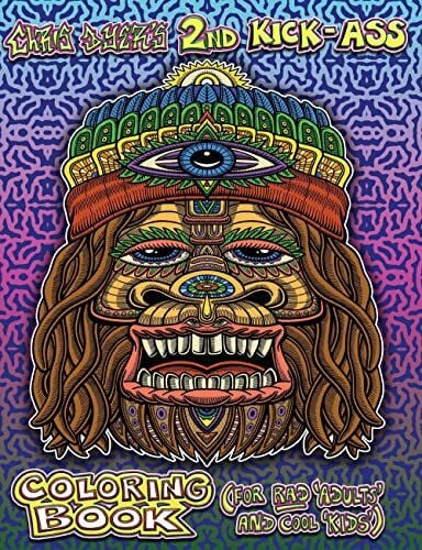 Dyer, Chris Chris Dyer's 2nd Kick-ass Coloring Book: For Rad Adults and Cool Kids