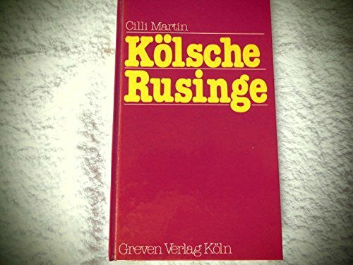 Kölsche Rusinge.