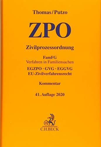 Seiler, Christian Zivilprozessordnung: FamFG Verfahren in Familiensachen, EGZPO, GVG, EGGVG, EU-Zivilverfahrensrecht (Gelbe Erläuterungsbücher)