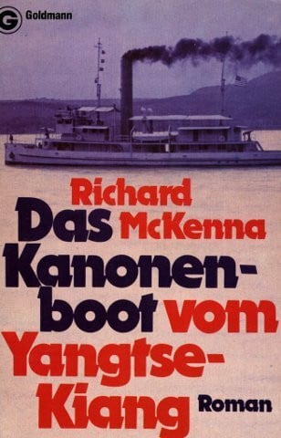 Das Kanonenboot vom Yangtse- Kiang.