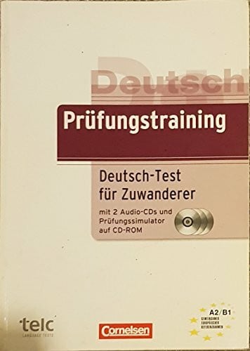 Heringer, Hans-Jürgen Prüfungstraining DaF / A2/B1 - Deutsch-Test für Zuwanderer: Übungsbuch mit CDs und Prüfungssimulator auf CD-ROM: Niveau A2-B1