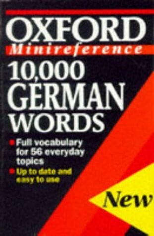 Rowlinson, William 10,000 German Words (Oxford Minireference)