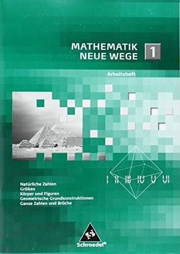 Schmidt, Günter Mathematik Neue Wege SI: Arbeitsheft 1 (Mathematik Neue Wege SI: Arbeitshefte allgemeine Ausgabe 2008)