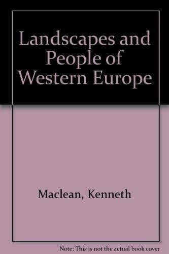 Thomson, Norman Landscapes and People of Western Europe