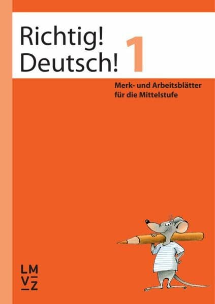 Winkelmann, Regine Richtig! Deutsch! 1 / Arbeitsheft: Merk- und Arbeitsblätter für die Mittelstufe