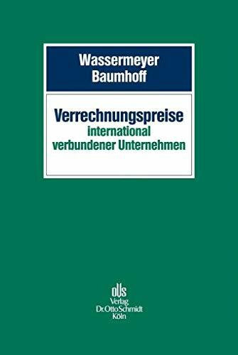 Puls, RA  StB Dr. Michael Verrechnungspreise international verbundener Unternehmen