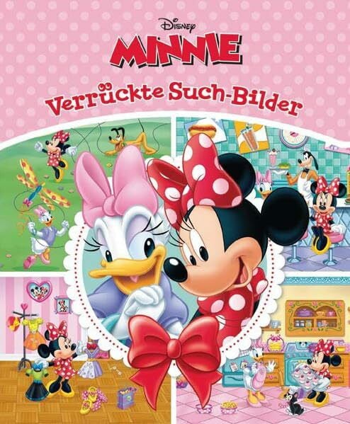 Phoenix International Publications Germany GmbH Minnie - Verrückte Suchbilder klein - Disney Pappbilderbuch: Disney Verrückte Such Bilder klein