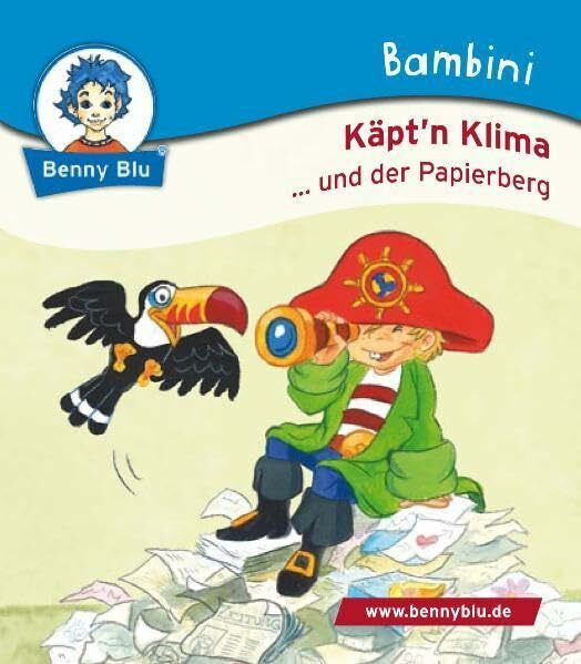 Wesner, Katja Bambini Käpt´n Klima ...und der Papierberg (Benny Blu Bambini)