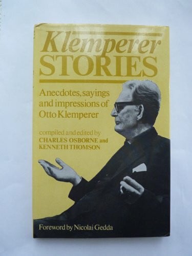 Osborne, Charles Klemperer Stories