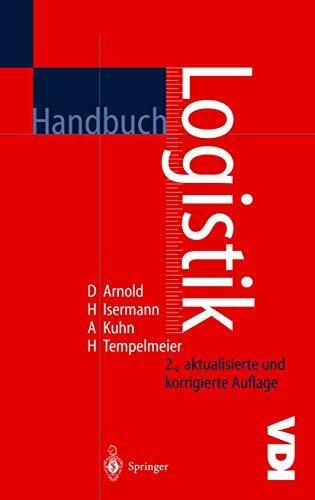 Tempelmeier, Horst Handbuch Logistik (VDI-Buch)