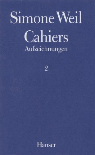 Matz, Wolfgang Cahiers, 4 Bde., Bd.2: Aufzeichnungen