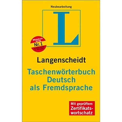 Langenscheidt-Redaktion Langenscheidt Taschenwörterbuch Deutsch als Fremdsprache (Diccionario)