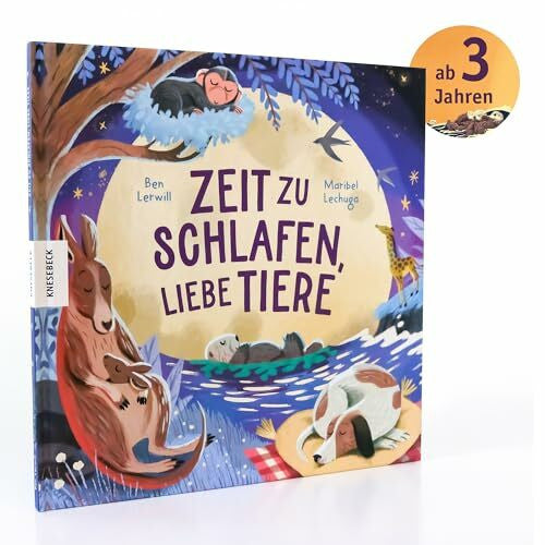 Herzberger, Katharina Zeit zu schlafen, liebe Tiere: Vorlese-Bilderbuch zum Einschlafen ab 3 Jahren
