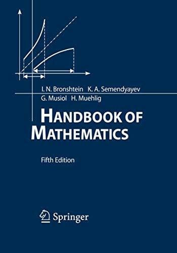 Mühlig, Heiner Handbook of Mathematics