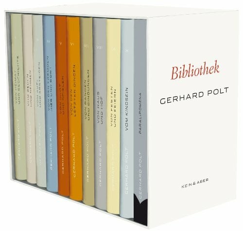 Gerhard Polt Bibliothek: Werke in 10 Bänden und ein Begleitbuch