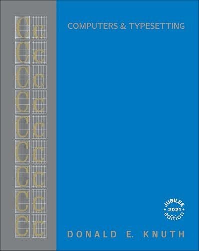 Knuth, Donald E. Computers & Typesetting, Volume C: The Metafont Book (Computers and Typesetting, C)