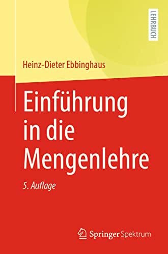 Ebbinghaus, Heinz-Dieter Einführung in die Mengenlehre