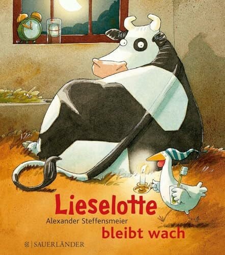 Steffensmeier, Alexander Lieselotte bleibt wach: Mini-Bilderbuch über Schlaflosigkeit für Kinder ab 4 (Lieselotte bei Sauerländer)