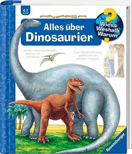 Mennen, Patricia Wieso? Weshalb? Warum?, Band 12 - Alles über Dinosaurier (Sachbuch ab 4 Jahre - mit Klappen): Alles Uber Dinosaurier (Kernreihe, 12)