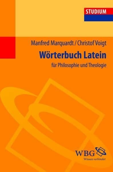Voigt, Christof Wörterbuch Latein: Für Philosophie und Theologie