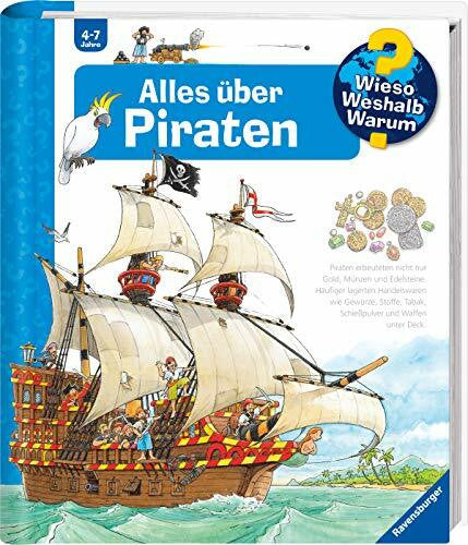 Nieländer, Peter Wieso? Weshalb? Warum?, Band 40 - Alles über Piraten (Sachbuch ab 4 Jahre - mit Klappen): Alles uber Piraten (Kernreihe, 40)