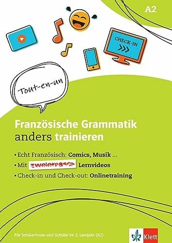 Müller, Eva Französische Grammatik anders trainieren: Für Schülerinnen und Schüler im 2. Lernjahr. Übungsheft mit Videos und interaktiven Übungen