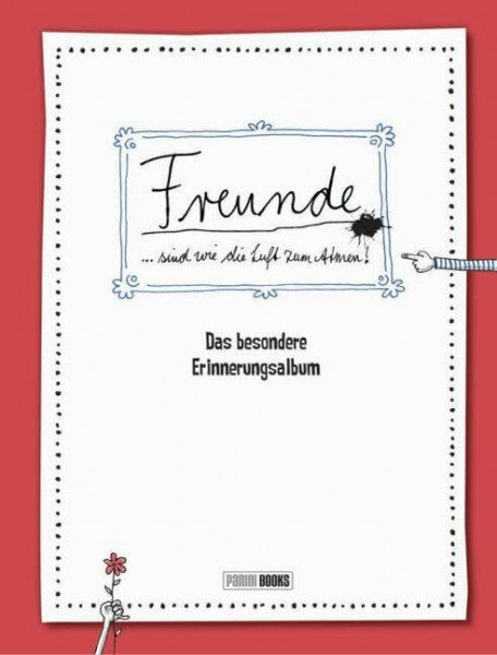 Reichert, Katja Freunde sind wie die Luft zum Atmen - Das besondere Erinnerungsalbum: Freundebuch für Erwachsene