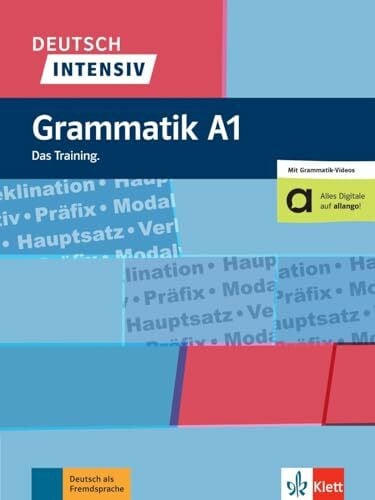 Lemcke, Christiane Deutsch intensiv Grammatik A1: Das Training. Buch mit Videos