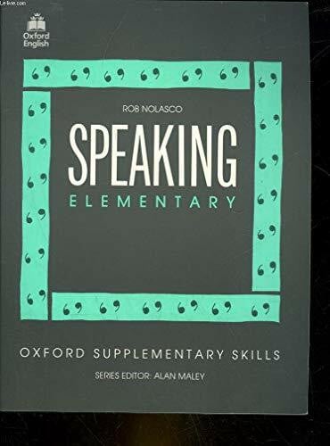 Varios Autores Supplementary Skills Speaking Elem