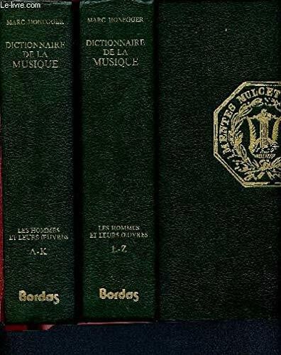 Honegger Dictionnaire de la musique