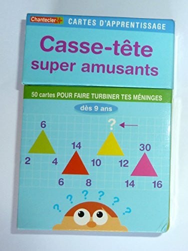 HEMMINK, ANITA Cartes d'apprentissage - Casse-tête super amusants: 50 cartes pour faire turbiner tes méninges
