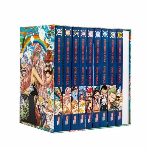 Bockel, Antje One Piece Sammelschuber 7: Fishman Island (inklusive Band 62-70): Der siebte Sammelschuber des weltweit beliebten Manga ONE PIECE – ein perfektes Set für Fans und Neulinge!