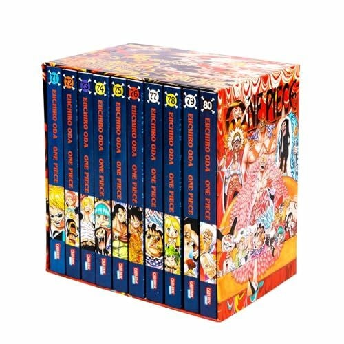 Bockel, Antje One Piece Sammelschuber 8: Dressrosa (inklusive Band 71-80): Der achte Sammelschuber des weltweit beliebten Manga ONE PIECE – ein perfektes Set für Fans und Neulinge!