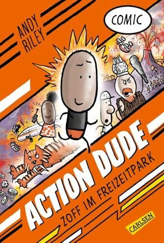 Wieland, Matthias Action Dude 1: Zoff im Freizeitpark: witziger Superhelden-Comic für Jungen und Mädchen ab 8 (1)