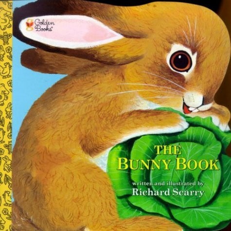 Scarry, Richard The Bunny Book (Golden Super Shape Book)