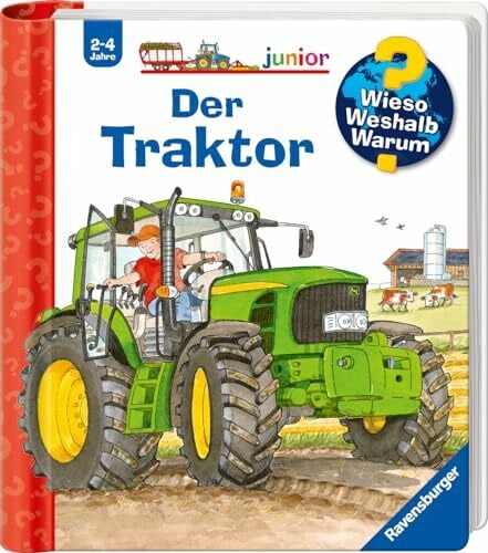 Erne, Andrea Wieso? Weshalb? Warum? junior, Band 34 - Der Traktor (Sachbuch ab 2 Jahre - mit Klappen) (junior, 34)