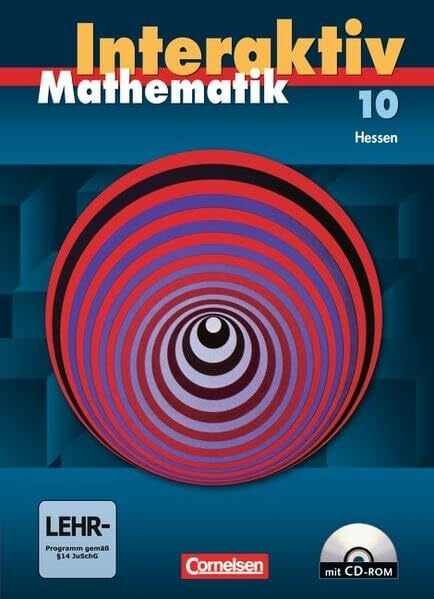 Czernik, Angelika Mathematik interaktiv - Hessen / 10. Schuljahr - Schülerbuch mit CD-ROM