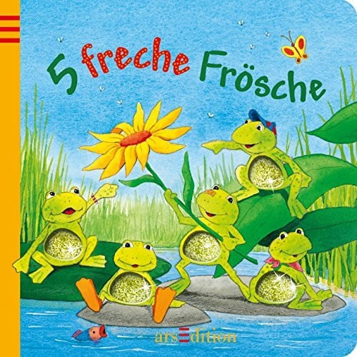 Kerstin M. Schuld 5 freche Frösche (5er Stanze)