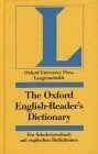 German Language Ed (Oxford English Readers Dictionary)