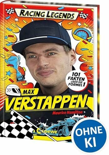 Sims, Cat Racing Legends (Band 2) - Max Verstappen: 101 Fakten über die Formel 1 - Entdecke die Welt der schnellen Champions! - Für alle Motorsport-Fans ab 8 Jahren