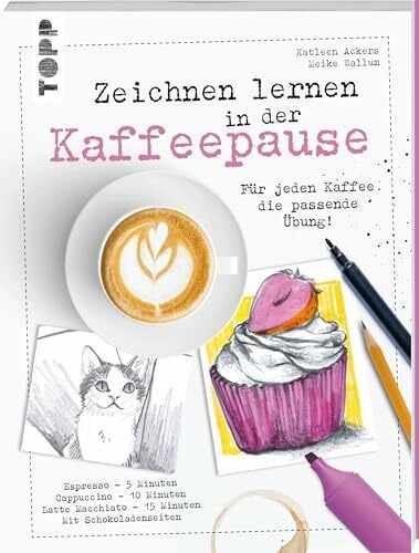 Wallum, Meike Zeichnen lernen in der Kaffeepause: Für jeden Kaffee die passende Übung!