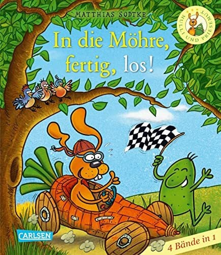 Sodtke, Matthias Nulli & Priesemut: In die Möhre, fertig, los! - Sammelband II mit vier Büchern: 4 Bände in 1. Neues Thema: Umweltbewusst handeln