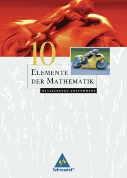 Suhr, Friedrich Elemente der Mathematik SI - Ausgabe 2008 für Mecklenburg-Vorpommern: Schülerband 10