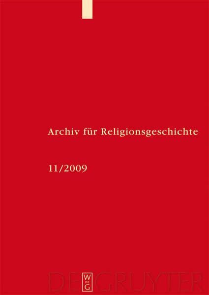 Scheid, John Archiv für Religionsgeschichte / 2009