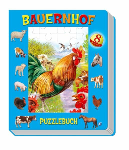 Edition Trötsch Puzzlebuch - Bauernhof